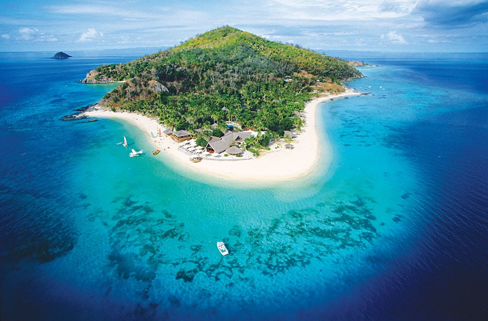 Exploring the crystal-clear waters of Fiji's Mamanuca Islands