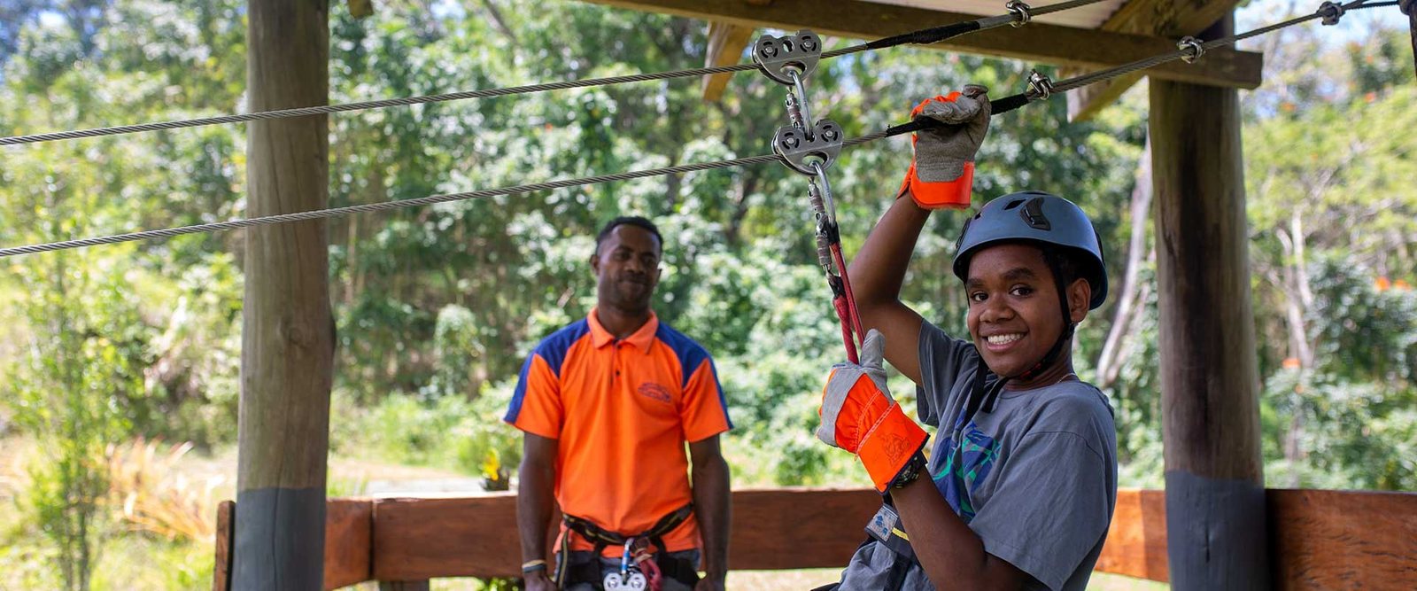 Sleeping Giant Zipline & Orchid Falls Jungle Safari, Nadi